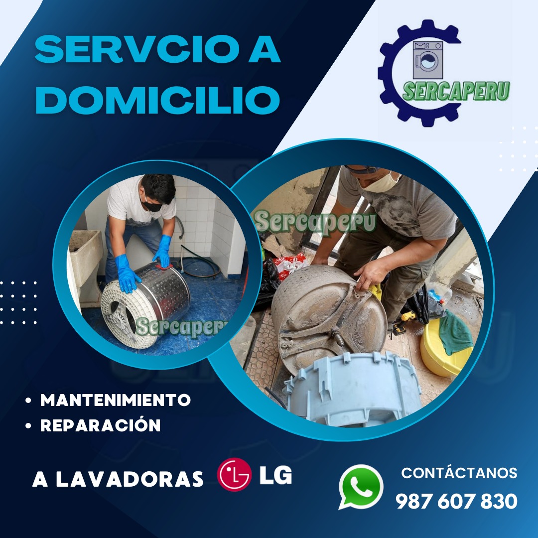 987607830 REPARACION LAVADORAS LG SURCO